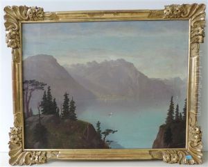 Frohnalp U. Rosstockkette Im Kt. Uri Vierwaldstattersee by Kaspar Kaesli