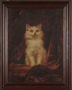 Portrait Of A Cat by Carl Kahler