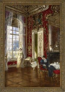 Tea Time Hide And Seek by Carl Kahler