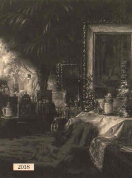 The Artist's Studio by Carl Kahler