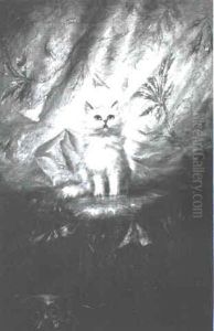 Persian Cat by Carl Kahler