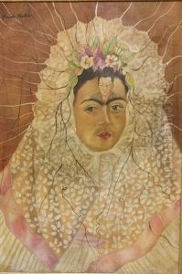 Portrait by Frida Kahlo