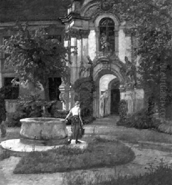 Im Klostergarten Von Durnstein - view 1