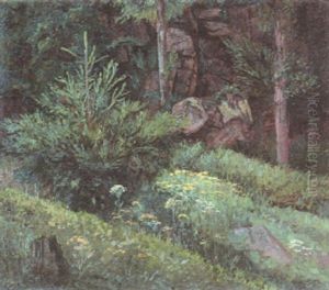 Am Waldesrand by Max Kahrer