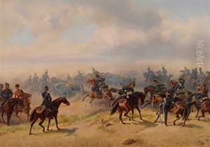 Preusische Kavallerie Bei Koniggratz