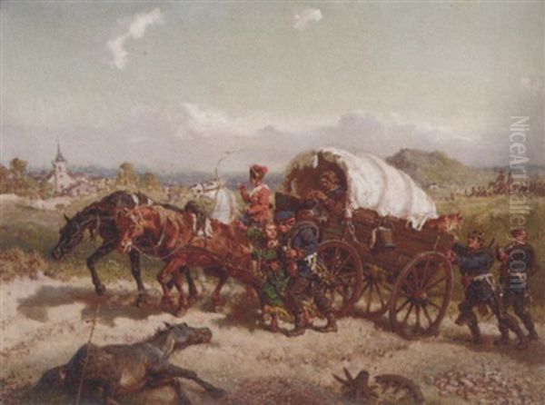 Returning From Battle - view 1