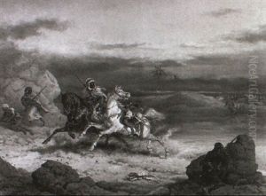 Die Verfolgung by Friedrich Kaiser