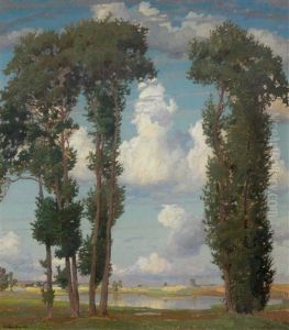 Landscape With Tree Group