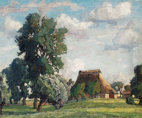 Thatched-roof House In North Germany - view 1