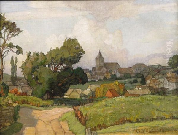 Niederbayerische Dorflandschaft - view 1