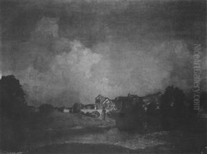 An Der Werra (historische Stadt Am Flus by Richard Kaiser