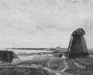 Alte Muhle Auf Der Insel Sylt