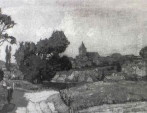 Dorflandschaft In Den Voralpen by Richard Kaiser