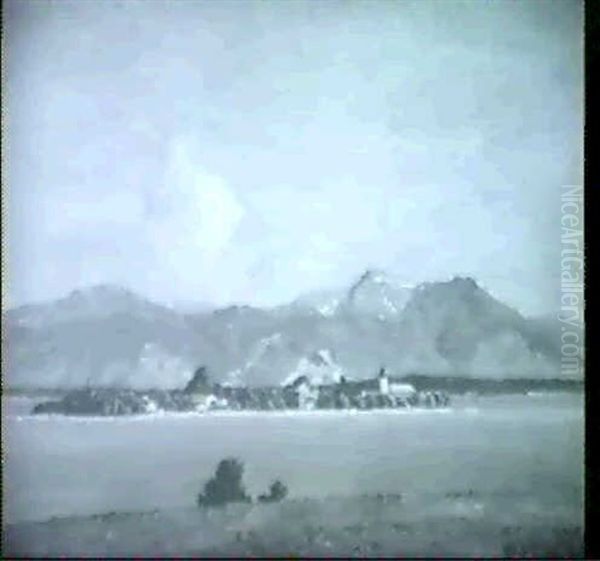 Der Chiemsee Mit Fraueninsel - view 1