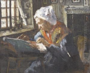 Klopplerin In Bauerlichem Interieur