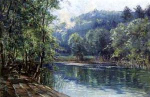 Bei Sparbach by Carl Kaiser-Herbst