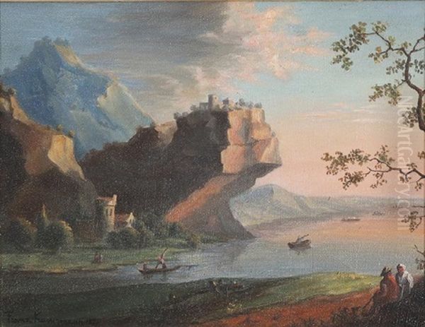 Paesaggio Con Barche - view 1