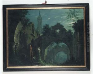 Notturno Con Architetture by Franz Kaisermann