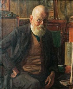 Self Portrait by Karl Walter Leopold von Kalckreuth