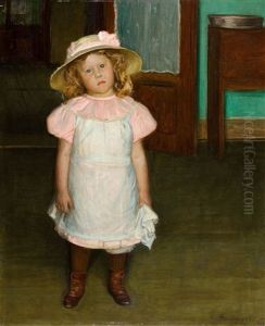 Kinderbildnis by Karl Walter Leopold von Kalckreuth