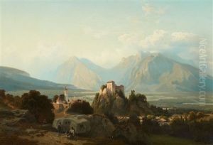 Mountainous Landscape With A Castle Mountainous Landscape With A Castle