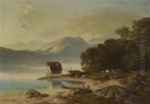 Gebirgssee (gardasee) - view 1