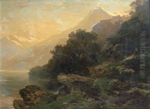 Am Thuner See by Stanislas Graf Von Kalckreuth