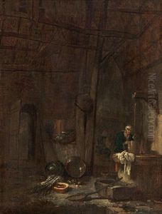 Barn Interior by Willem Kalf