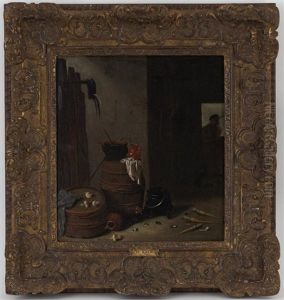Scene D'interieur (pair) by Willem Kalf