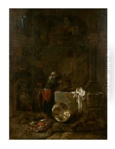 Woman Drawing Water