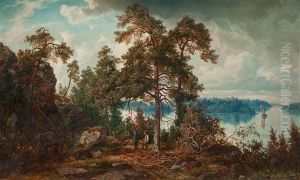 Under The Pine Tree by Anders Hanson Kallenberg
