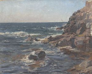 Meeresgestade, Bornholm by Friedrich Kallmorgen