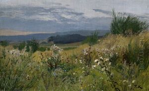 Schwarzwaldlandschaft Im Herbst by Friedrich Kallmorgen