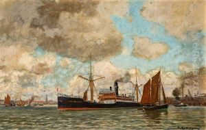 Harbour Scene Harbour Scene