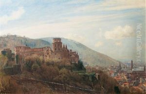 Heidelberger Schlos Im Vorfruhling Heidelberger Schlos Im Vorfruhling