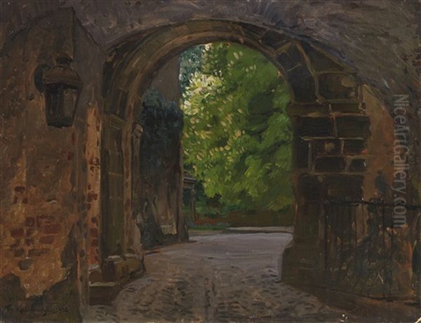 Burgtor (eingang Zu Schlos Wiesenburg In Der Mark) - view 1