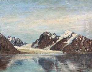 Glacier In The Magdalena Bay, Spitsbergen