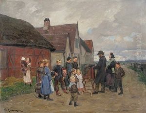 Leierkastenmann by Friedrich Kallmorgen