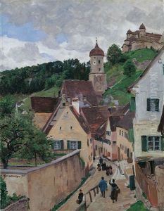 Harburg An Der Wornitz. Uber Dem Ort Die Burg Der Fursten Zu Oettingen-wallerstein