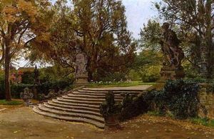 Freitreppe Im Schlosspark
