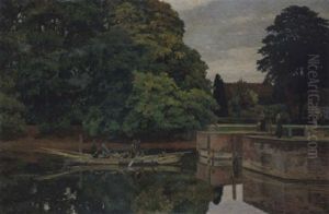 Feierstunde by Friedrich Kallmorgen
