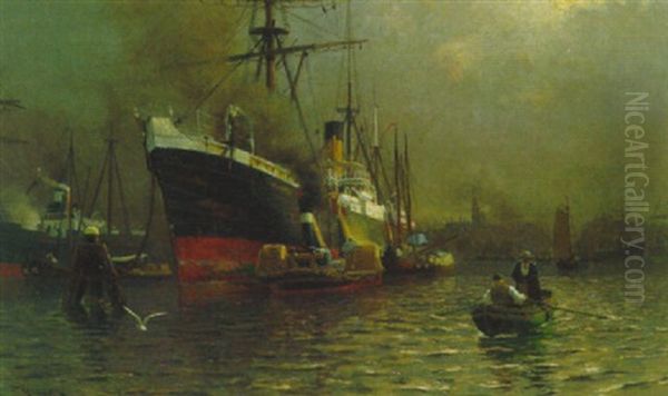 Java-dampfer Im Hafen Von Amsterdam - view 1