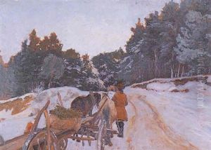 Russische Holzfuhrleute Russische Holzfuhrleute
