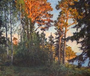 Autumn Light by Gottfrid Kallstenius