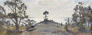 Afton I Tjust Skargard by Gottfrid Kallstenius