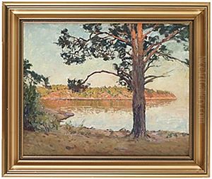 Aftonsol I Skargarden by Gottfrid Kallstenius