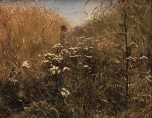 Flicka Pa Sommarang by Gottfrid Kallstenius