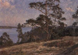 Skargardslandskap by Gottfrid Kallstenius