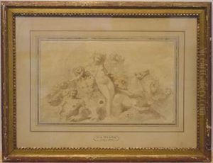 Birth Of Venus by Giovanni Battista Bison