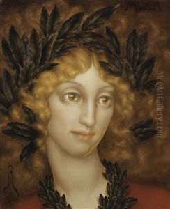 Muse by Nicolai Konstantinovich Kalmakov